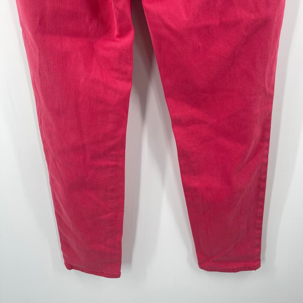 VINTAGE AMERICA BLUES Jeans Size 6R/28 Missy Stretch Skinny Red/Pink Zipper NWT - Picture 11 of 15